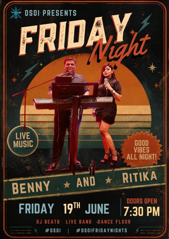 FRIDAY NIGHT WITH BENNY AND KRITIKA ON 19 JUN 2026