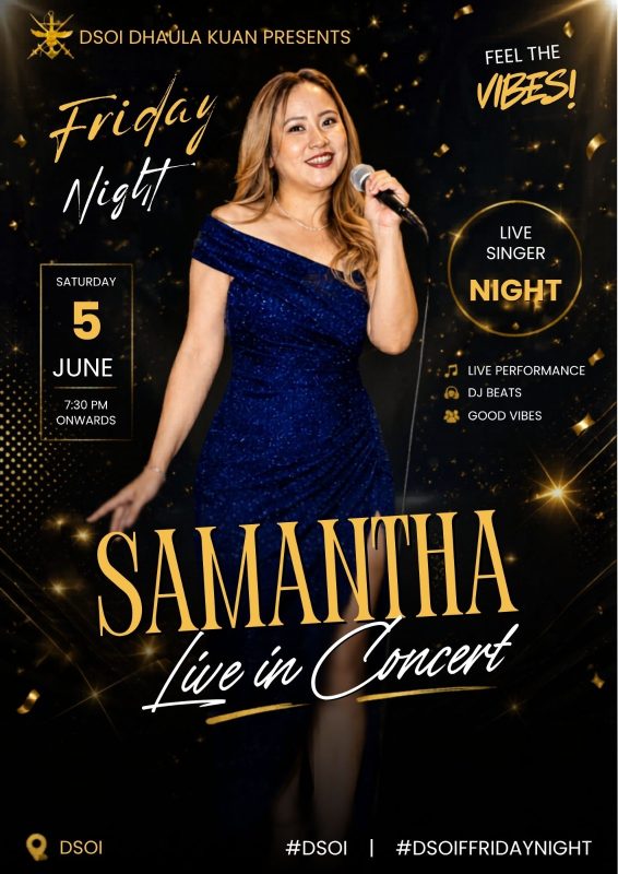 FRIDAY NIGHTS WITH SAMANTHA ON 05 JUN 2026